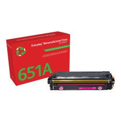 Everyday™ Magenta Remanufactured Toner by Xerox compatible with HP 651A 650A 307A (CE343A/CE273A/CE743A), Standard capacity