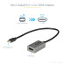 StarTech.com Mini DisplayPort to HDMI Adapter - mDP to HDMI Adapter Dongle - 1080p - Mini DisplayPort 1.2 to HDMI Monitor/Display - Mini DP to HDMI Video Converter - 12