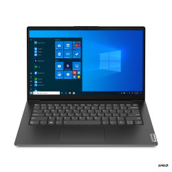 Lenovo V14 G2 ALC AMD Ryzen™ 5 5500U Laptop 35.6 cm (14") Full HD 8 GB DDR4-SDRAM 256 GB SSD Wi-Fi 5 (802.11ac) Windows 11 Pro Black QWERTY English