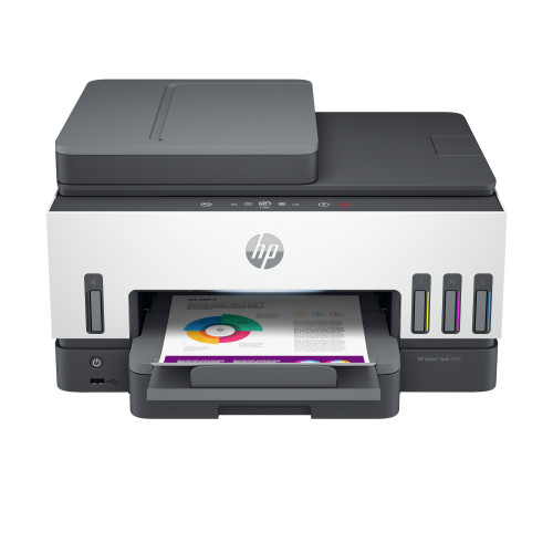 HP Smart Tank 7605 Wireless All-in-One Color Printer, Two-sided printing; Copier, Scanner