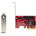StarTech.com SATA PCIe Card - 6 Port PCIe SATA Expansion Card - 6Gbps - Low/Full Profile - Stacked SATA Connectors - ASM1166 Non-Raid - PCI Express to SATA Converter