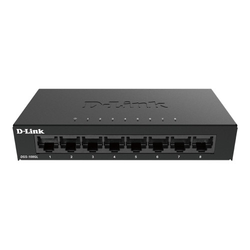 D-Link 8-Port Gigabit Unmanaged Desktop Switch