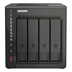 QNAP TS-453E NAS Tower Intel® Celeron® J6412 8 GB 0 TB QNAP QTS Black