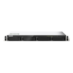 QNAP TS-435XEU NAS Rack (1U) Marvell CN9131 4 GB DDR4 0 TB QNAP QTS Black, Grey