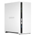 QNAP TS-233 NAS/storage server Tower ARM Cortex-A55 2 GB 0 TB QNAP QTS White