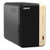 QNAP TS-264 NAS Tower Intel® Celeron® N5095 8 GB 0 TB QNAP QTS Black, Gold