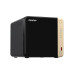 QNAP TS-464 NAS Tower Intel® Celeron® N5095 8 GB DDR4 0 TB QNAP QTS Black