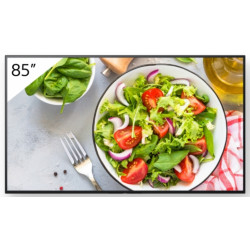Sony FW-85BZ35L Signage Display Digital signage flat panel 2.16 m (85") LCD Wi-Fi 550 cd/m² 4K Ultra HD Black Android 24/7