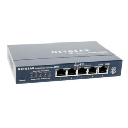 NETGEAR GS105 Unmanaged Gigabit Ethernet (10/100/1000) Blue