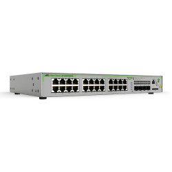 Allied Telesis AT-GS970M/28PS-30 network switch Managed L3 Gigabit Ethernet (10/100/1000) Power over Ethernet (PoE) Grey