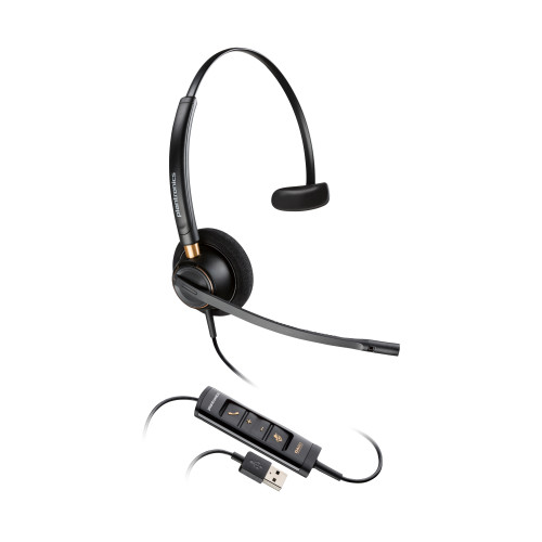 HP Poly EncorePro 515 Microsoft Teams Certified Monoaural with USB-A Headset