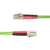 StarTech.com 1m (3.3ft) LC to LC (UPC) OM5 Multimode Fiber Optic Cable, 50/125µm Duplex LOMMF Zipcord, VCSEL, 40G/100G, LSZH Fiber Jumper Cord