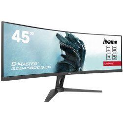 iiyama G-MASTER RED EAGLE CURVED computer monitor 113 cm (44.5") 5120 x 1440 pixels Dual QHD LED Black