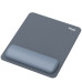Fellowes Breyta Mouse Mat Wrist Rest Mouse Pad Wrist Support with Antibacterial Protection Ergonomic Mouse Mat Marine