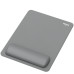Fellowes Breyta XL Mouse Mat Wrist Rest XL Mouse Pad Wrist Support with Antibacterial Protection Ergonomic Mouse Mat Grey