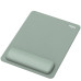 Fellowes Breyta XL Mouse Mat Wrist Rest XL Mouse Pad Wrist Support with Antibacterial Protection Ergonomic Mouse Mat Sage