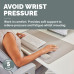 Fellowes Wrist Rest Breyta Palm Rest with Antibacterial Protection Ergonomic Wrist Support Sand