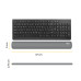 Fellowes Keyboard Wrist Rest Breyta Keyboard Wrist Support with Antibacterial Protection Ergonomic Wrist Support Grey