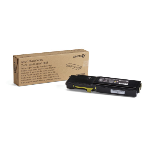 Xerox Genuine Phaser™ 6600, WorkCentre™ 6605 Yellow Toner Cartridge
