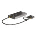 StarTech.com USB-C to Dual-HDMI Adapter - USB-C or A to 2x HDMI - 4K 60Hz - 100W Power Delivery Pass-Through - 1ft (30cm) Built-in Cable - USB to HDMI Multi-Monitor Converter for Laptop - TAA