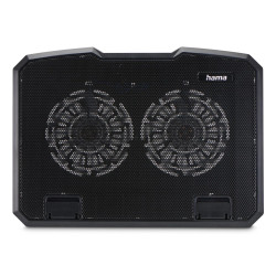 Hama Black Metal laptop cooling pad 39.6 cm (15.6")