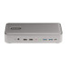 StarTech.com Dual-Laptop USB-C KVM Docking Station, Dual Monitor 4K 60Hz DisplayPort Dock, 5-Port USB Hub, GbE, 90W/45W Power Delivery to Two Laptops, Windows/Mac, 2-Host KVM Dock - TAA