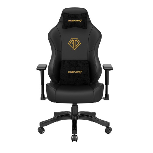 AndaSeat Phantom 3 Gaming Chair - Black PVC Leather