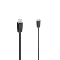 Hama 00200609 USB cable USB 2.0 3 m Micro-USB A USB A 0.48 Gbit/s Black