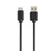 Hama 00200907 USB cable USB 2.0 0.9 m USB C USB A Black