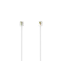 Hama 00201133 telephone cable 3 m White
