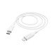 Hama 00201598 lightning cable 1 m White