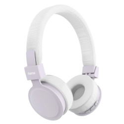 Hama Freedom Lit III Headset Wireless Head-band Calls/Music USB Type-C Bluetooth Lilac, White