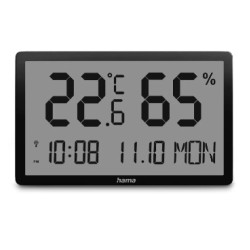 Hama 00222232 digital weather station Black Battery