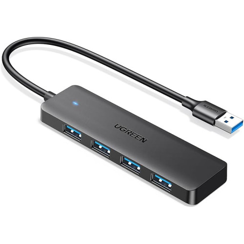 Ugreen USB 3.0 4-PORT HUB USB-A TO 4XUSB Docking USB 3.2 Gen 1 (3.1 Gen 1) Type-A