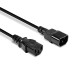 Lindy 0.5m IEC Extension Cable, Black