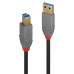 Lindy 5m USB 3.2 Type A to B Cable, 5Gbps, Anthra Line