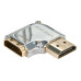 Lindy CROMO HDMI Male to HDMI Female 90 Degree Right Angle Adapter - Left