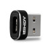 Lindy USB 2.0 Low Profile Type A to C Adapter
