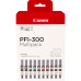 Canon PFI-300 ink cartridge 10 pc(s) Original Black, Blue, Cyan, Grey, Magenta, Photo black, Photo magenta, Red, Yellow