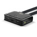 Lindy 2 Port HDMI 4K30, USB 2.0 and Audio Cable KVM Switch