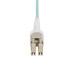 StarTech.com 5m (16.4ft) LC to LC (UPC) OM4 Switchable Fiber Optic Cable 50/125µm, 100G, Toolless Polarity Switching, Low Insertion Loss - LSZH Fiber Jumper Cord