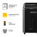 Fellowes Paper Shredder 225Ci 24 Sheet Cross Cut Shredder with 60 Litre Bin High Security P4