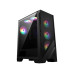 MSI MAG Forge 120A AIRFLOW Midi Tower Black, Transparent