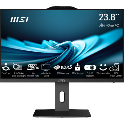 MSI Pro AP242P 14M Intel Core i5 14400 All in One PC Barebone, (NO RAM, NO Storage, NO OS), 23.8 Inch IPS Screen/UHD Graphics/Type-C/USB/LAN/HDMI/DP/WiFi 6E/BT 5.3/VESA - AP242P 14M i5 14400 BB
