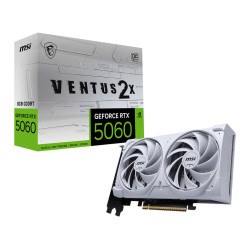 MSI GeForce RTX 5060 8G VENTUS 2X OC WHITE NVIDIA 8 GB GDDR7
