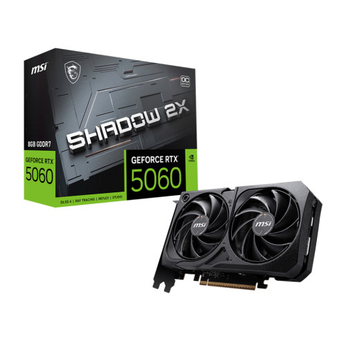 MSI GeForce RTX 5060 8G SHADOW 2X OC NVIDIA 8 GB GDDR7