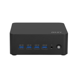 MSI Cubi Z AI 8M AMD Ryzen 9 8945HS, Barebone, NUC, SFF, Mini Computer, HTPC, (NO RAM, NO Storage, NO OS), AMD Radeon Graphics/DDR5/Dual HDMI/Dual LAN/WiFi 6E/BT 5.3/VESA