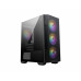 MSI MAG Forge M100R Midi Tower Black, Transparent