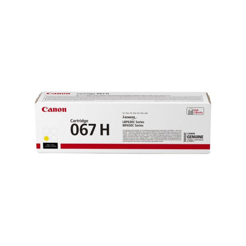 Canon 067H toner cartridge 1 pc(s) Original Yellow