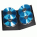 Hama DVD Quad Box, Black, Package of 5 pieces 4 discs